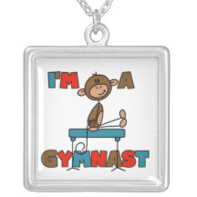 Singe je suis un gymnaste pendentifs