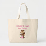 Singe rose de maman et de papa sac