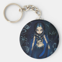 "Sirène" du Keychain profond Porte-clefs