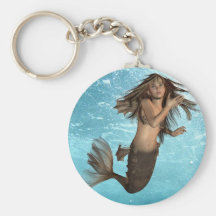 Sirène Keychain de natation Porte-clefs
