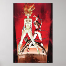 Sirènes Cv1.2nd de Gotham City Poster