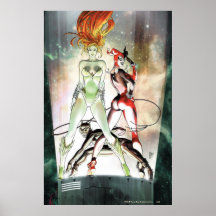 Sirènes Cv1 de Gotham City Posters