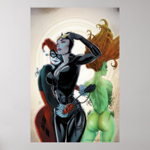 Sirènes Cv4 de Gotham City Affiche
