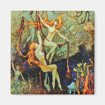 Sirènes féeriques - par Warwick Goble Magnets
