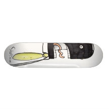 Skaterow. Conception de monstre Plateau De Skateboard