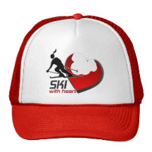 SKI AVEC LA PAC DE COEUR CASQUETTE DE CAMIONNEUR
