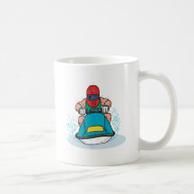 Ski de jet mugs à café