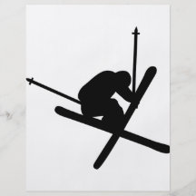 ski de saut à skis tract customisé