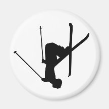 Ski Magnets Pour Réfrigérateur