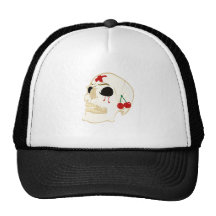 skull casquette de camionneur