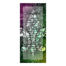 Skull Fleur De Lis Faire-parts