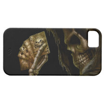 Skull Poker Coque iPhone 5 Case-Mate
