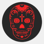 skullz de sucre : 2 autocollants