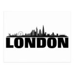 Skyline de Londres carte postale