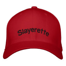 Slayerette Casquette Brodée