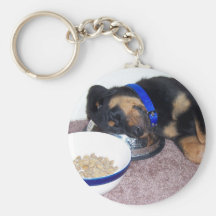 sleepyhead rottweiler. porte-clés
