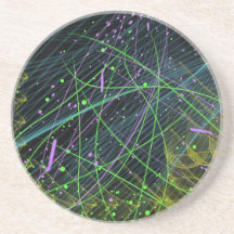 Slinky Celebration Drink Coasters