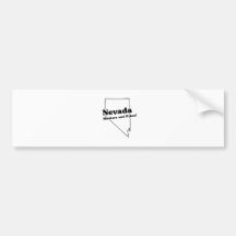 Slogan d'état du Nevada Autocollant Pour Voiture