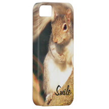 Smile Mr. Squirrel iPhone 5 Cover