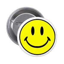 Smiley Badge Avec Épingle