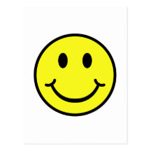 Smiley classique cartes postales