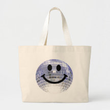 Smiley de boule de disco sacs