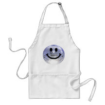 Smiley de boule de disco tabliers
