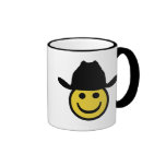 Smiley de cowboy mug à café