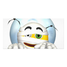 smiley de Halloween Photocartes