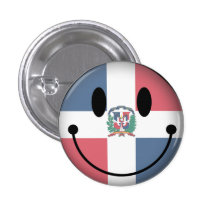 Smiley de la République Dominicaine Badge