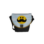Smiley de moustache besaces