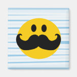 Smiley de moustache magnets pour réfrigérateur