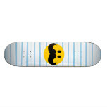 Smiley de moustache skateboards personnalisables