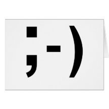 Smiley de ponctuation de service de mini-messages carte de vœux
