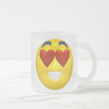 Smiley de Saint-Valentin Mug À Café