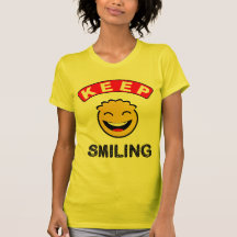 Smiley de sourire heureux coloré d'amusement t-shirts
