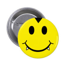 Smiley de vampire pin's