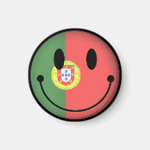 Smiley du Portugal Magnets Pour Réfrigérateur