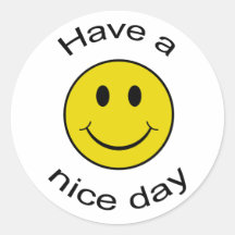Smiley effronté autocollants