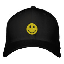 Smiley effronté casquette de baseball brodée