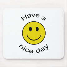 Smiley effronté tapis de souris
