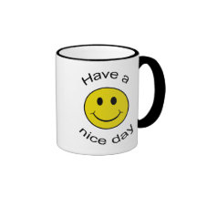 Smiley effronté tasse à café