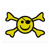 Smiley gai cartes postales