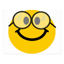 Smiley Geeky Cartes Postales