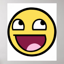 Smiley impressionnant posters