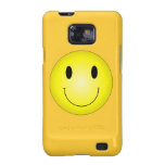 Smiley jaune classique coque samsung galaxy SII