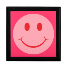 Smiley personnalisable de bruit boîtes à bijoux