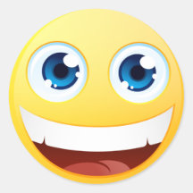 Smiley standard autocollants