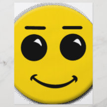 smiley-visage-grand prospectus personnalisés