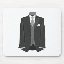 Smoking de mariage tapis de souris